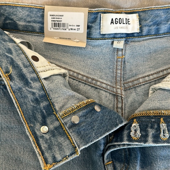 Agolde Parker Long Short - Picture 2 of 3